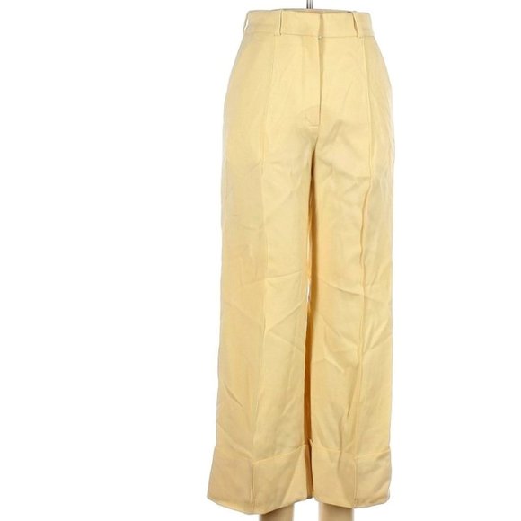 Racil High-Waisted Ivory Wool Pants - EUC - Picture 1 of 4